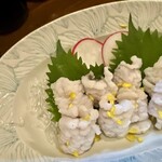 呑み喰い処 一久 - 【'25.10】鱧の湯引き