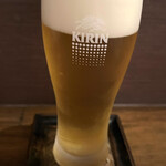 呑み喰い処 一久 - 【'25.10】ビィルで給水