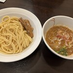 らーめんONE - 海老つけ麺 並盛（200g） 1,000円♪