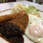 レストラン三幸 - 料理写真:600円の盛り合わせランチ