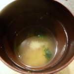濤﨑 - アオサの味噌汁