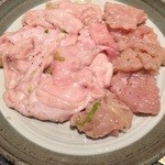 景勝苑 - ミノホルモンセット、950円！