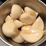 景勝苑 - 私の大好きにんにく焼き！芽が出てオイル少ないです！