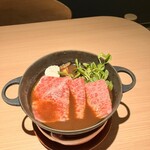 界 奥飛騨 - 飛騨牛味噌すき焼き