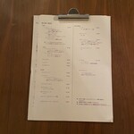 ニコラ - ドリンクメニュー