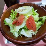 佐世保バーガー - ランチセットのサラダ