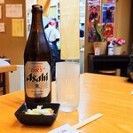 やぶ善 - ■ アサヒ・スーパードライ 中瓶、700円 x2