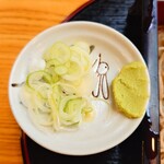 やぶ善 - 冷たくてシャキシャキの切りたて"薬味"。