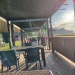 OKAGESAMA MOBA - テラス席もあります。