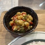 キッチン あずま - 湖南風激辛ひよこ豆　150円