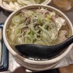 もつ焼き 浜松町ふじ屋 - 塩もつ煮こみ