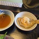 割烹楓 - 鯵南蛮と天つゆ