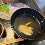 割烹楓 - 鯛の吸い物