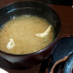 ステーキハウス テキサス - 味噌スープ