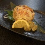 一鮮万漁 - 【毛蟹の甲羅詰め】