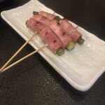 一鮮万漁 - 【アスパラベーコン串】