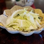 わらび野 - 白菜の胡麻油和え