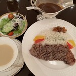 マーキュリー - ビーフステーキカレーセット