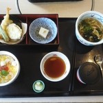 和食さと - なごみ弁当【選べるミニ麺】ミニうどん