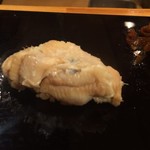 築地秀徳元祖 - アナゴの白焼き寿司