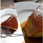 カワセミ珈琲店 - かぼちゃのプディング550円✨️なめらかな食感ながら、かぼちゃのホクホク感も味わえる好みのプリンでした♪