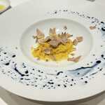 Ristorante Ecru - 〆のパスタ　白トリュフのタヤリン