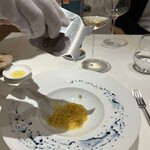 Ristorante Ecru - 〆のパスタ　白トリュフのタヤリン