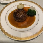 芳味亭 - ハンバーグとライス