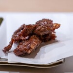 うを徳 - 2025.10 ニタリ鯨の尾の身の端っこ竜田揚げ