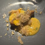 フィオッキ - サーモン 卵 白トリュフ ヘーゼルナッツ