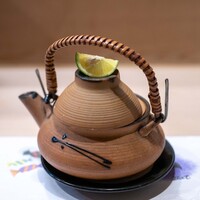 うを徳 - 2025.10 気仙沼産松茸と淡路産鱧（はも）の土瓶蒸し