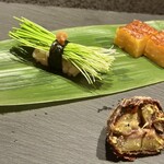 銀座 幸の羽 - 芽葱