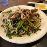 ラーメン＆中華 恵伊登 - レバニラアップ