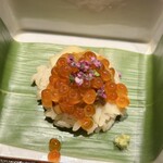 銀座 幸の羽 - 小さな玉手箱【鮑/生雲丹/いくら】