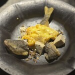 フィオッキ - 鮎 南瓜のニョッキ 鮎の肝バター