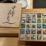 銀座 幸の羽 - 箸置きを選べます