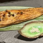 銀座 幸の羽 - 煮穴子炙り