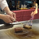 宮崎尾崎牛 鉄板焼き 吟 - 