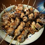 竹善 - 焼き鳥いろいろ（全部80円）