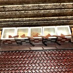 天麩羅 巽 - 5種のお塩