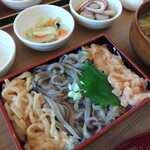 イカ恋食堂 ごはん亭 - イカ恋三昧重(1290円)