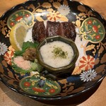 鶏と魚と炭火焼き 燈 - 