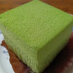 チョコレートショップ 博多の石畳 - 抹茶の石畳（抹茶の苦味が口の中で広がる、甘さは控えめ。）