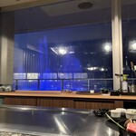 鉄板焼 銀明翠 - 噴水ショー