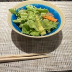 鉄板焼 銀明翠 - サラダ