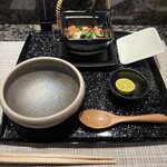 鉄板焼 銀明翠 - 土瓶蒸し