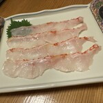 郷土料理 おが - キンキのしゃぶしゃぶ