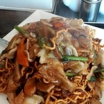 中國麺飯食堂 祥龍房 - あんかけカタ焼きそば