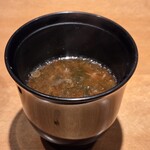 鮨 こしかわ - お味噌汁