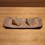 鮨 こしかわ - 海老芋の唐揚げ